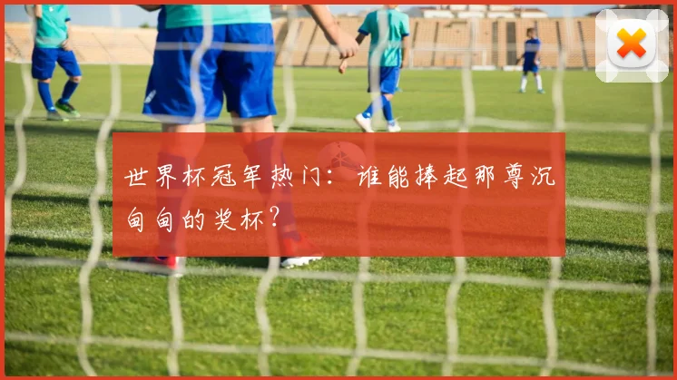 世界杯冠军热门：谁能捧起那尊沉甸甸的奖杯？